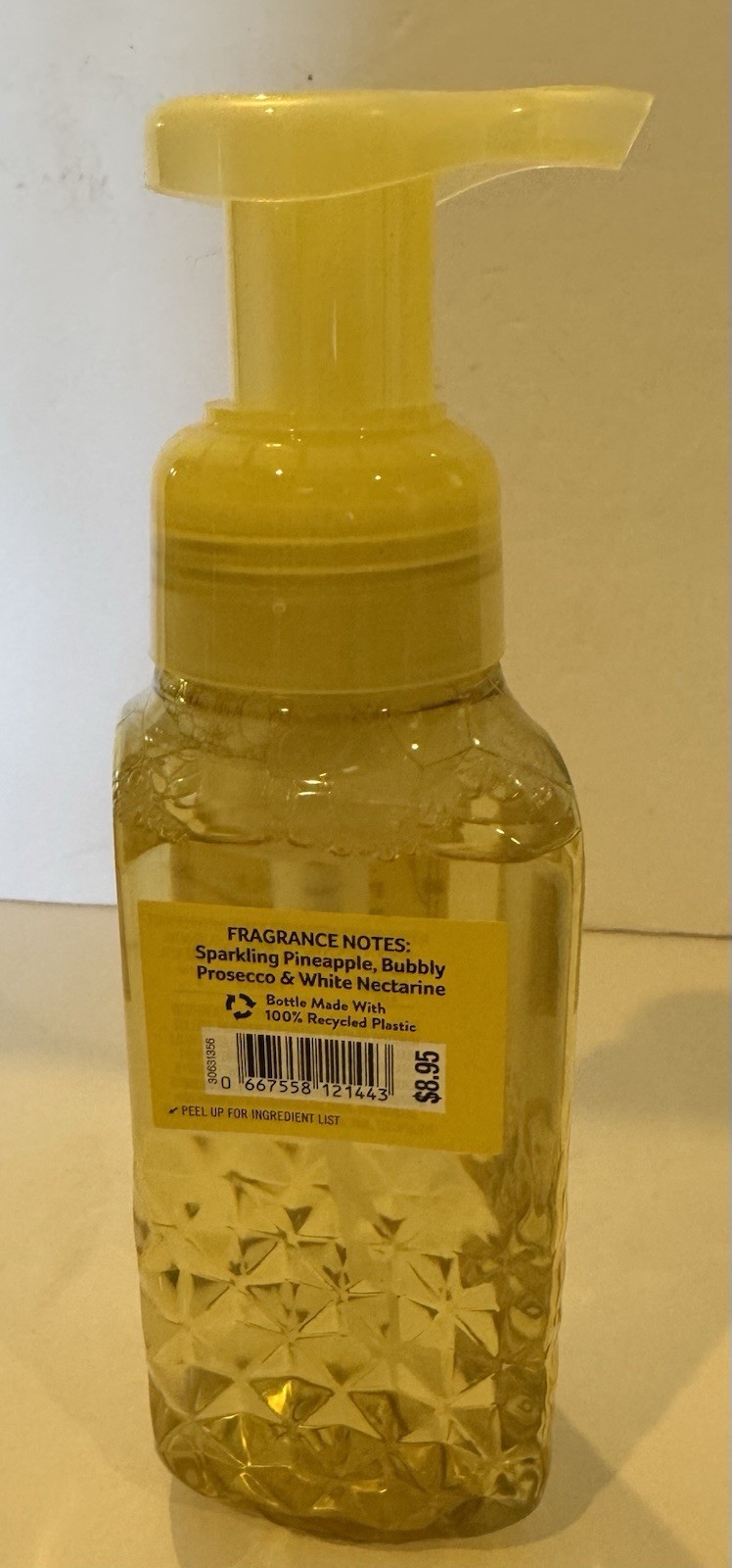 1 Bath & Body Works PINEAPPLE PROSECCO Gentle Foaming Hand Soap 8.75 oz