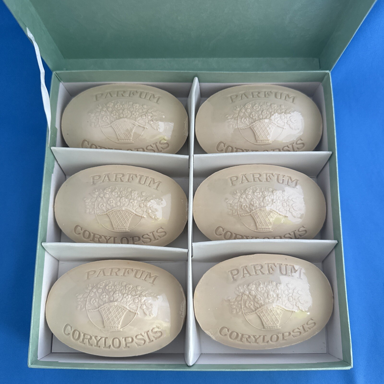 Vintage Rance Soaps 1795 Corylopsis 6 Soaps 3.5oz/21oz total NIB New Old stock