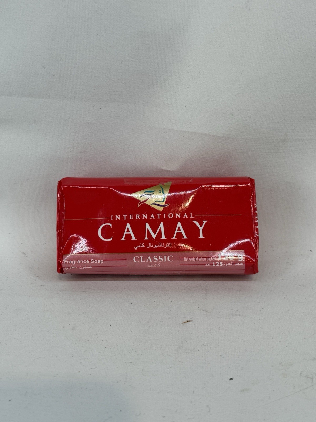Camay Classic Body Wash Bar Soap with Rose Essence and Subtle Scented, 4.98 oz.