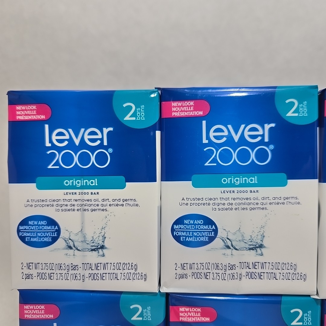 Lever 2000 Original Bar Soap 2 Packs Lot Of 10 Each Bar 3.75oz 20 In Total