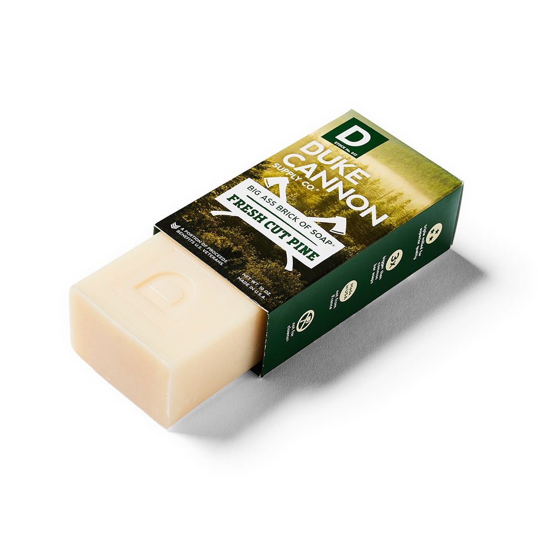 Duke Cannon Big Ass Brick Of Soap Fresh Cut Pine 10 oz – New in Box – FREE SHIP