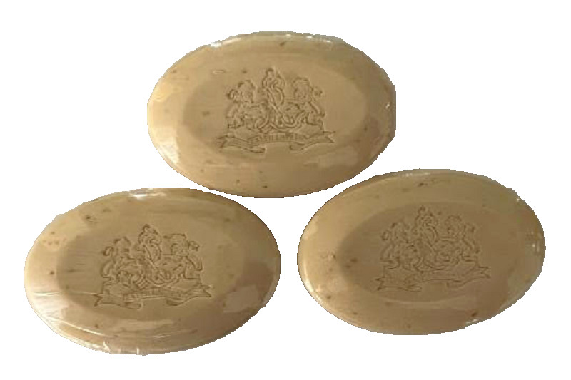 (3) of Ralph Lauren Savon Safari Oatmeal Soap for Men *vintage* 3 Pieces Set
