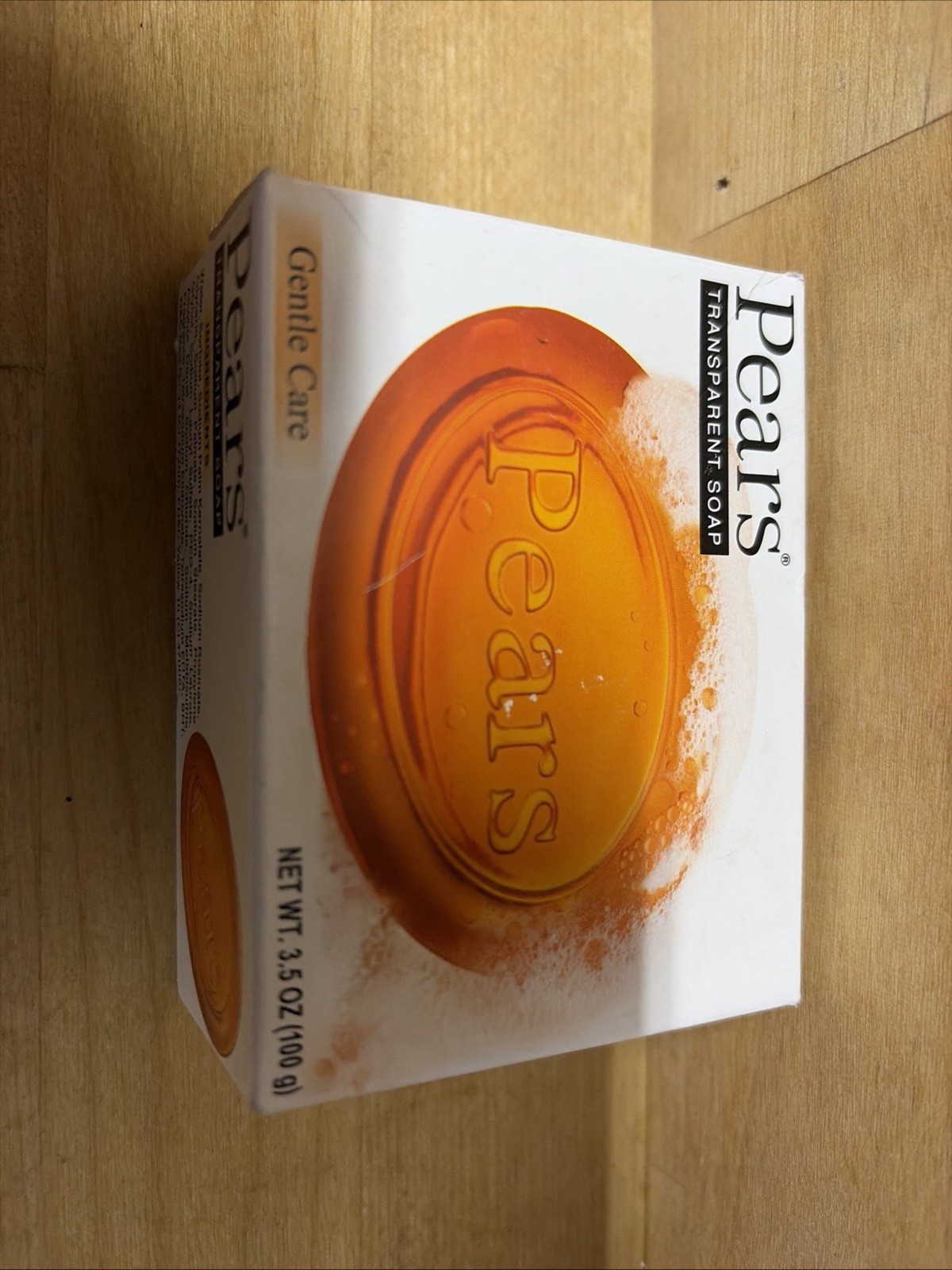 Pears Soap Gentle Care Transparent 3.5 Oz. NOS (not opened)
