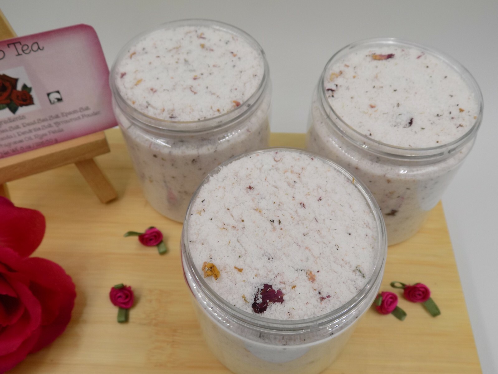 Rose Tub Tea / Bath Salt / Romanic Bath Salts