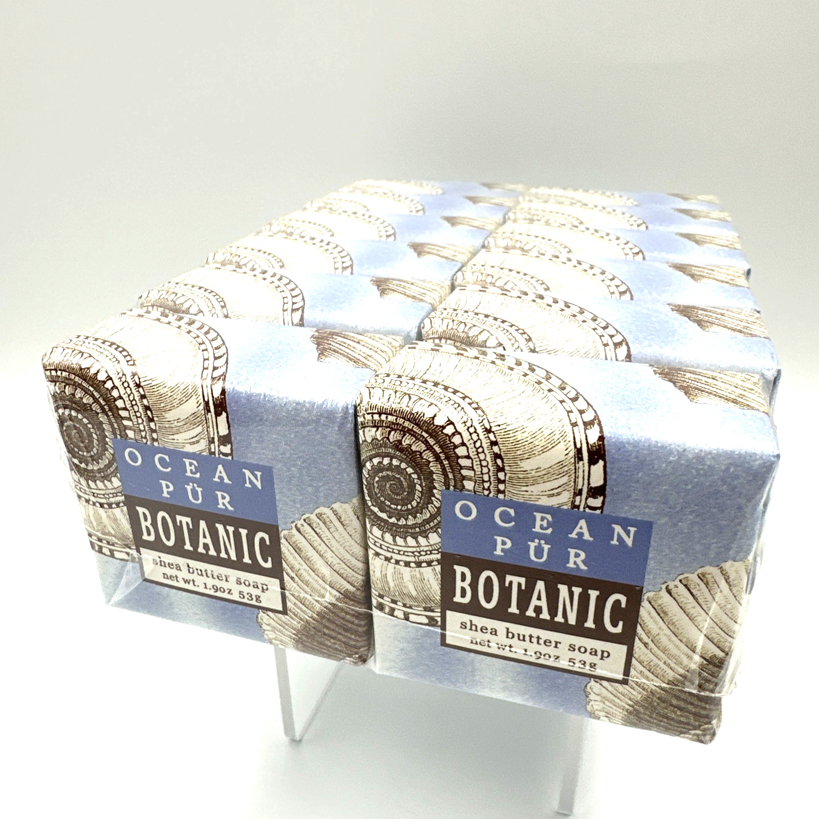 Greenwich Bay Ocean Pur Botanic Shea Butter Soap Lot Of 12 Bars/1.9oz Each