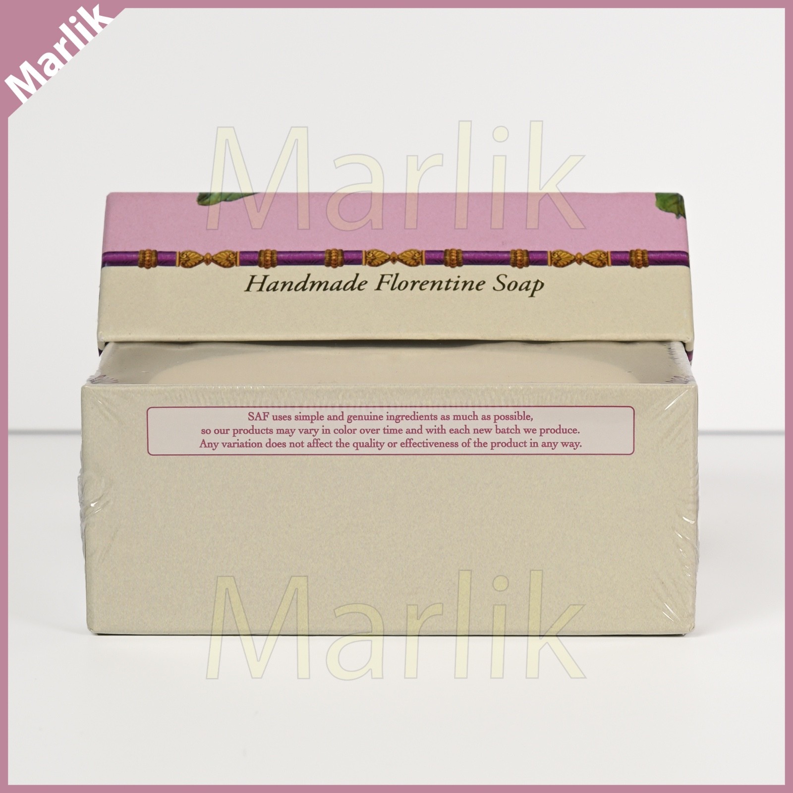 Made in Florence Tuscany Italian Handmade Luxury Bar Soap Gardenia 10.5 OZ NEW