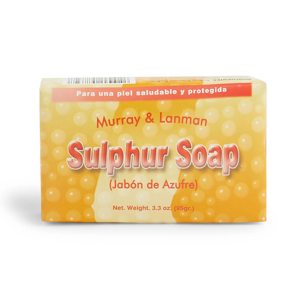 L&K Murray & Lanman Florida Water Jabon De Azufre Sulphur Soap, 3.3 oz – 3 Soap
