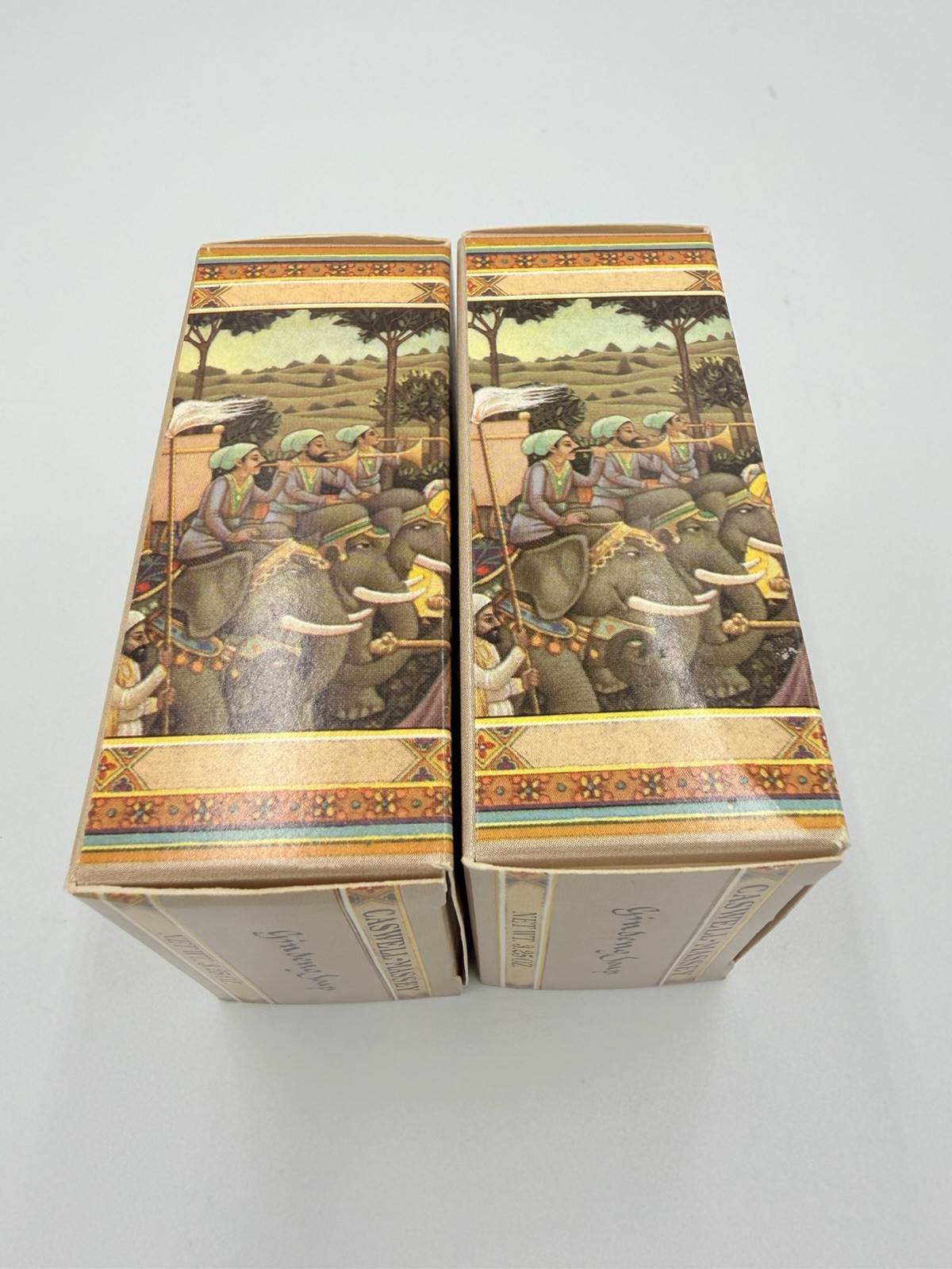 Caswell Massey Ginseng Soap Bar 3.25 Oz Vintage Lot of 2