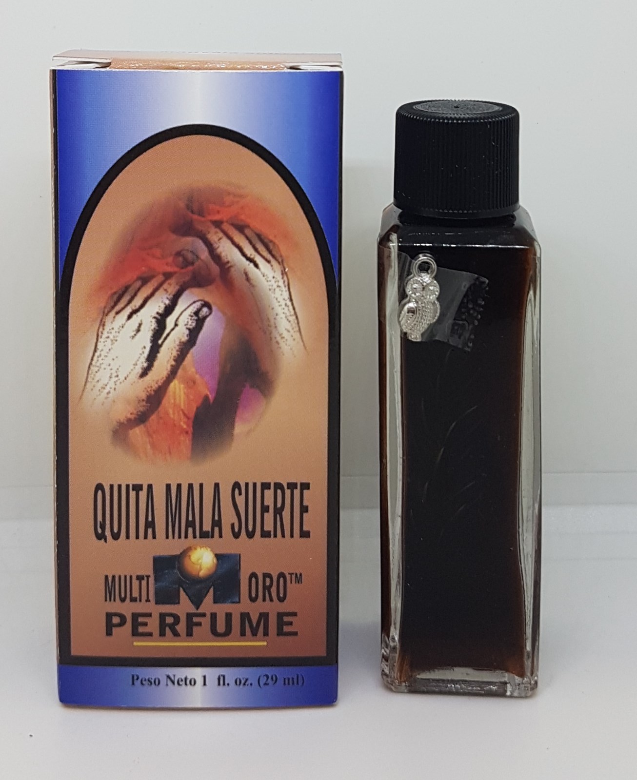 PERFUME ESPECIAL PREPARADO QUITA MALA SUERTE ORACION Y AMULETO GRATIS INCLUIDO !