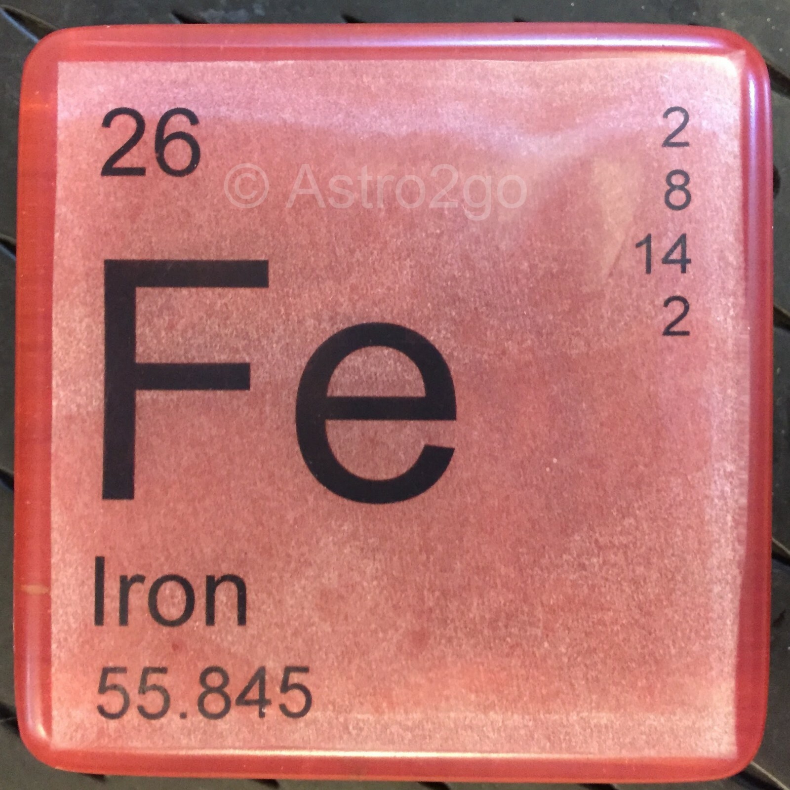 PERIODIC TABLE ELEMENT “Fe” IRON NOVELTY HAND BATH SOAP-4 oz JUST BUBBLY NEW!