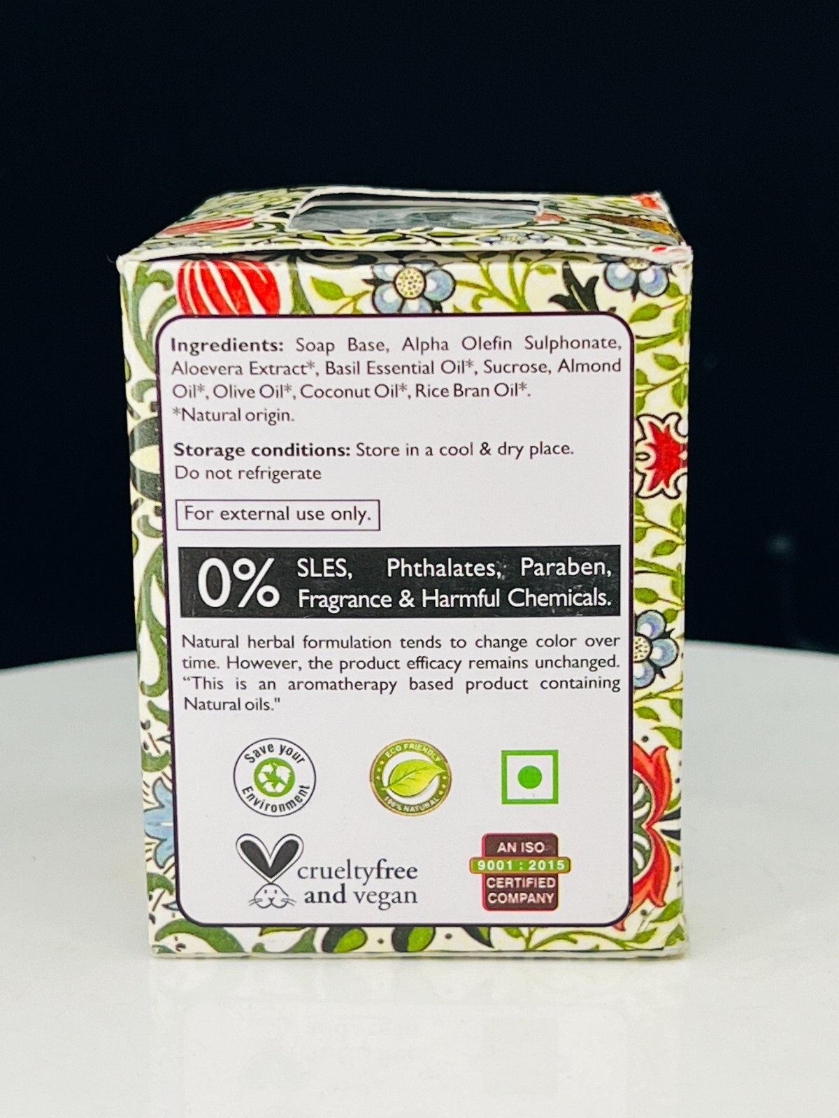Passion Indulge Basil Handmade Bath Bar Pack of 3*100g(NIB)