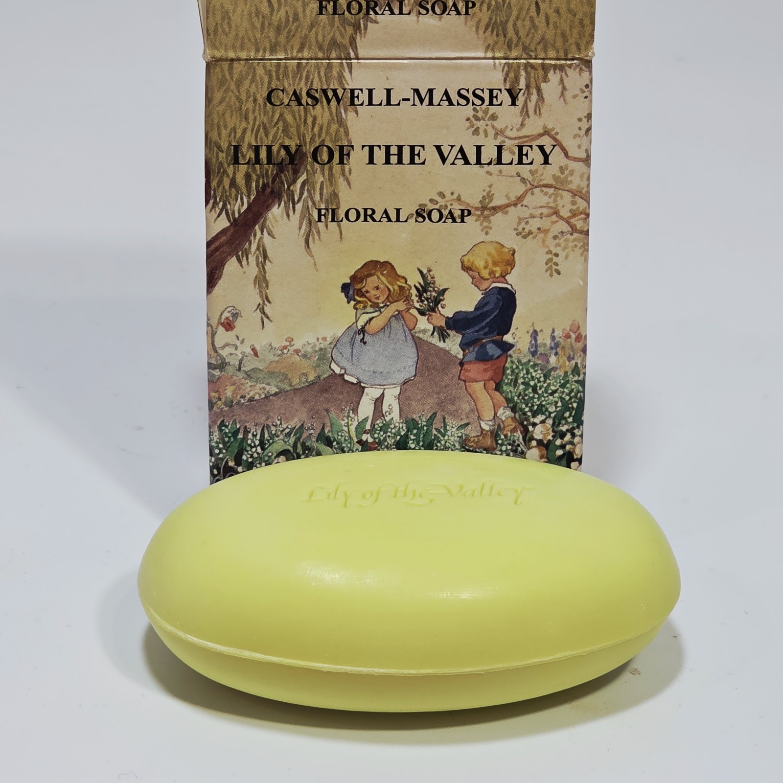NEW IN BOX Caswell-Massey Lily Of the Valley Floral Soap Bar 3.25 oz