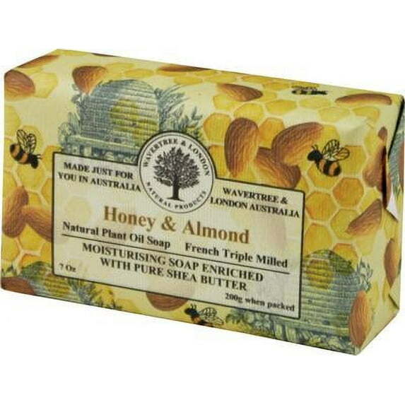 Wavertree & London Soap 200g ( 7 oz ) – Honey & Almond | Australian Soap