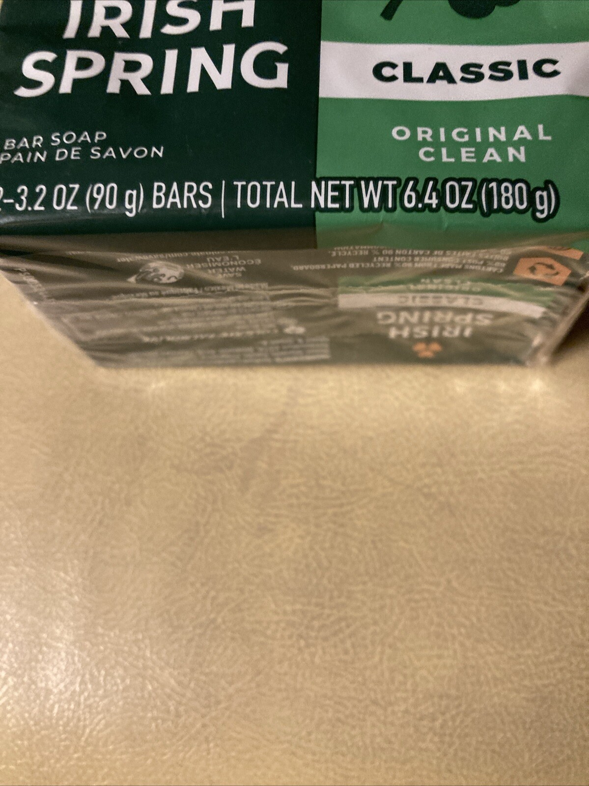 Irish Spring Original Scent Classic Bar Soap Pack of 2 – 3.2 oz Bars New