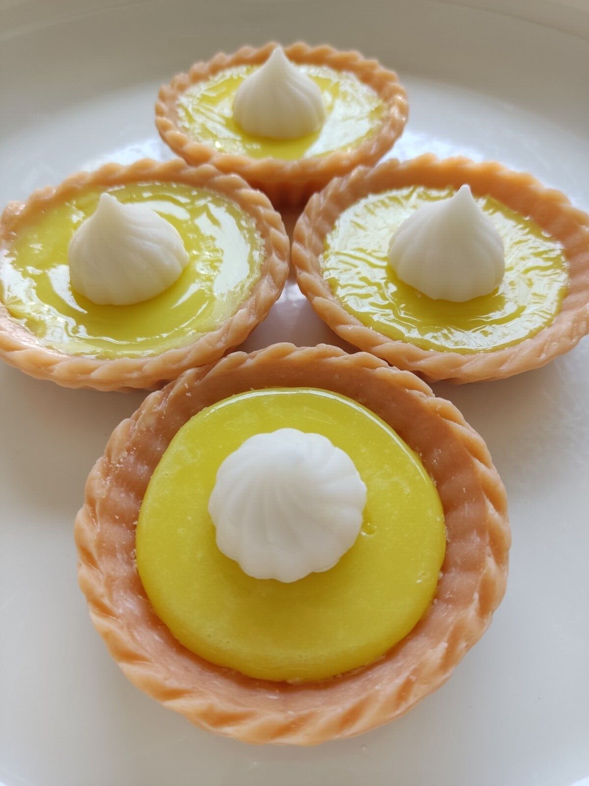 Lemon Cupcake Soap, Dessert soap, Realistic food soap, Handmade soap