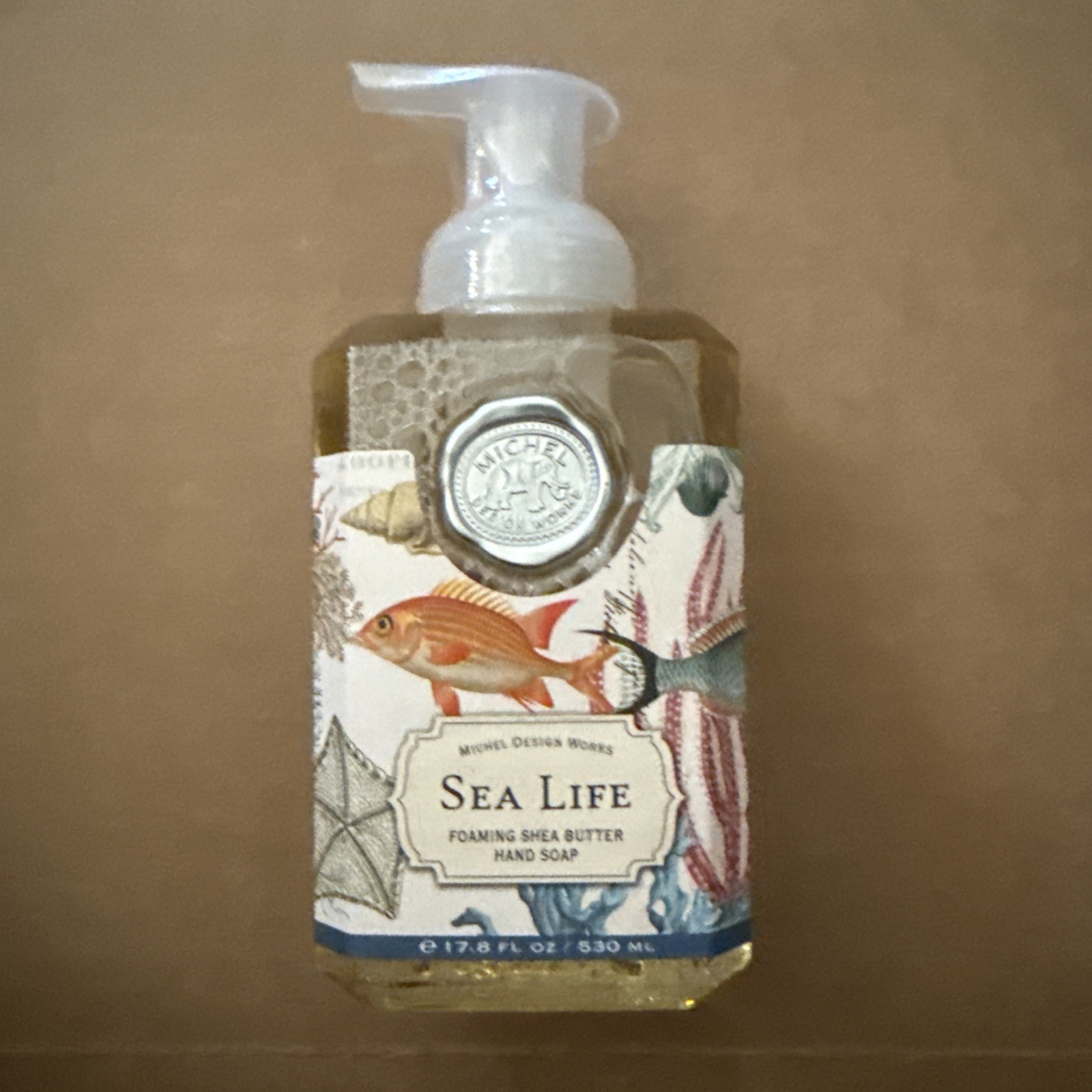 Michel Design Works Shea Butter Foaming Hand Soap SEA LIFE 17.8 Oz
