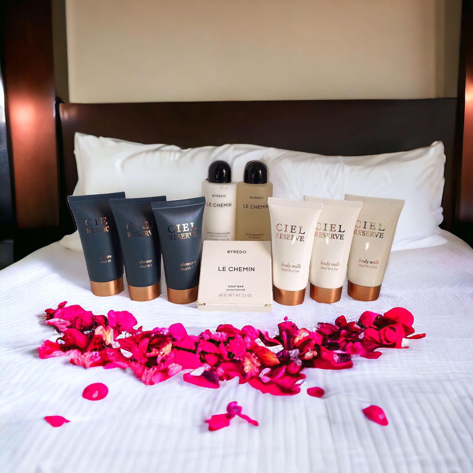 Set of 9 BYREDO Le Chemin & CIEL Luxury Collection Set from The Iconic SLS Hotel