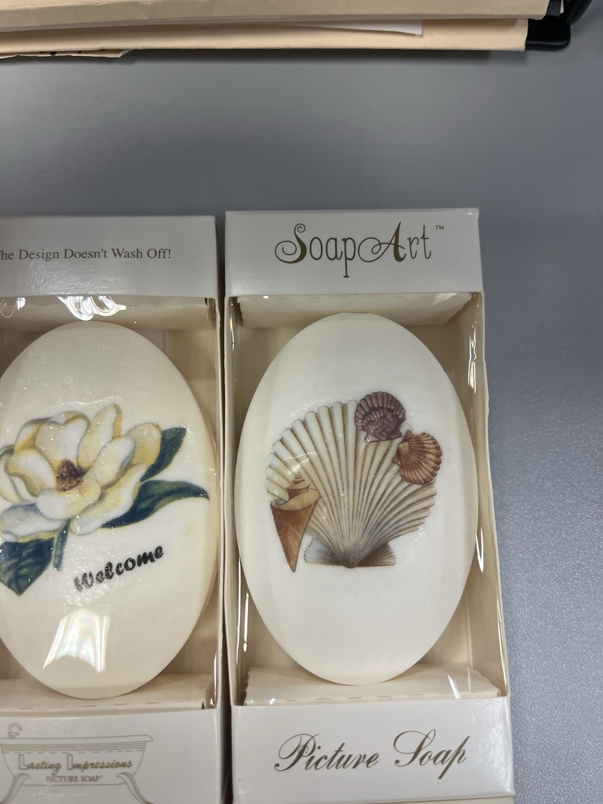Set Of 12 Soap Art Picture Soaps