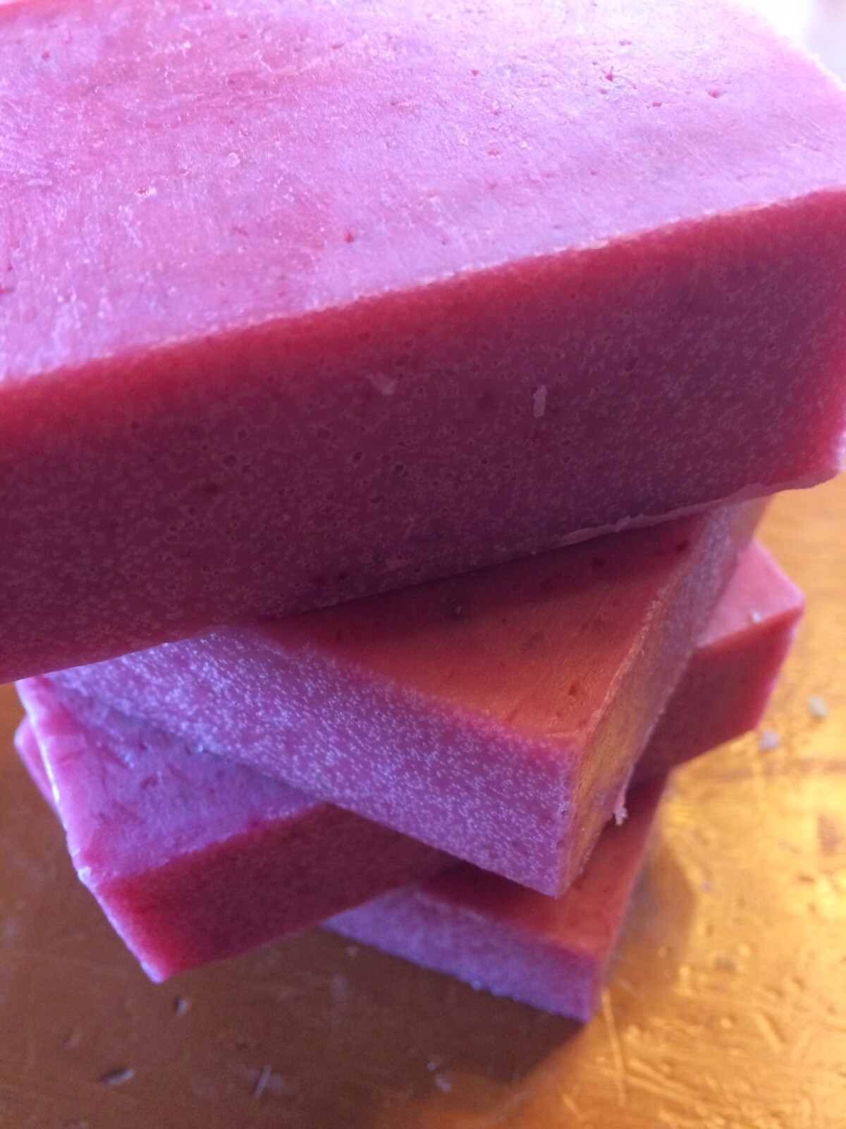 Hand Crafted Soap 3 Bars Organic Vegan Natural Olive And Coconut Oil With Shea