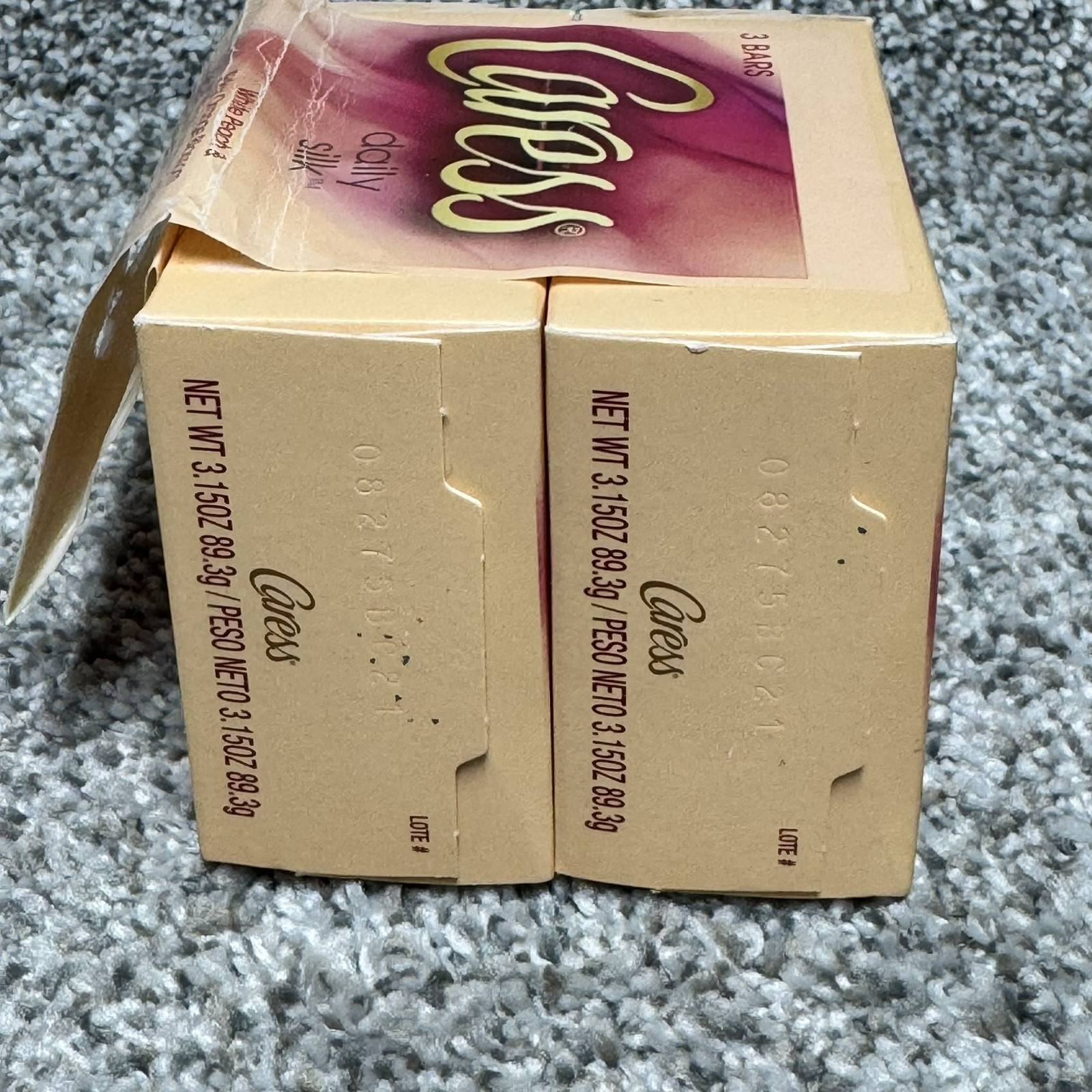 Caress Daily Silk Soap 2 Bars White Peach & Silky Orange Blossom