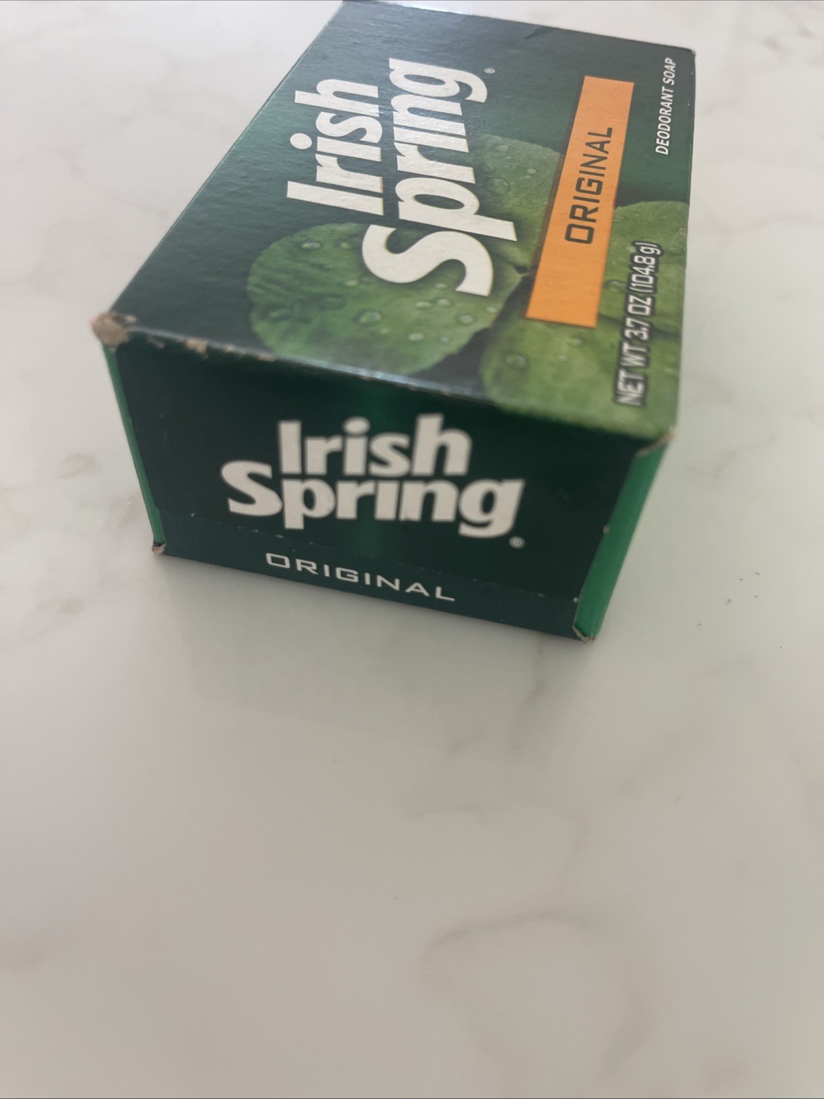 1 PCS IRISH SPRING ORIGINAL DEODORANT BAR SOAP 3.7oz NYNY Vintage