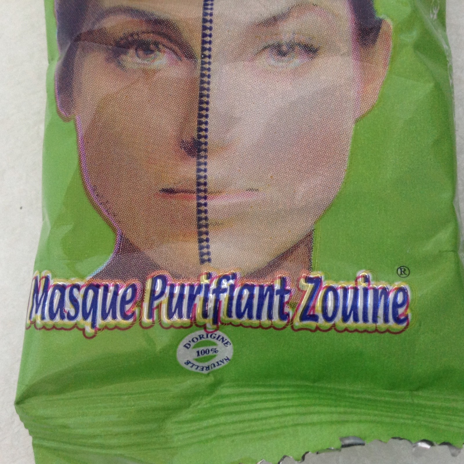 2 Moroccan Organic Green Clay Ghassoul Mask Natural