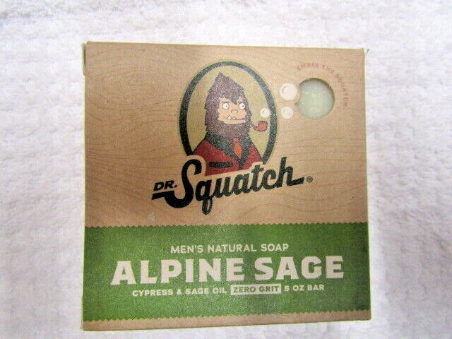 DR. SQUATCH SOAPS~U PICK SCENT~~ONE FULL SIZE SOAP BAR 5 OZ EACH