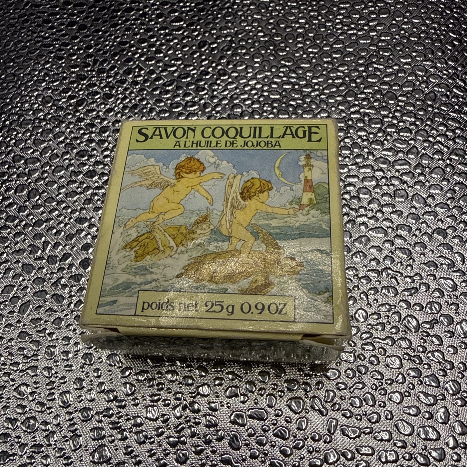 Crabtree And Evelyn Sea Shell Soap With Jojoba Oil 0.9oz 25g Cherub Turtle