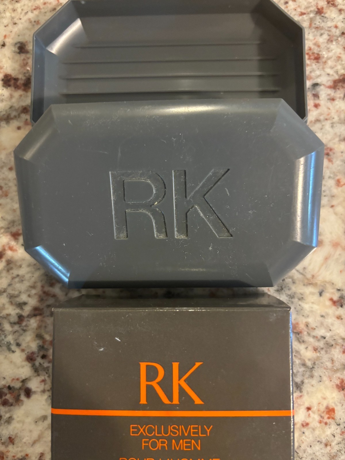 RK mens bar PLASTIC travel dish