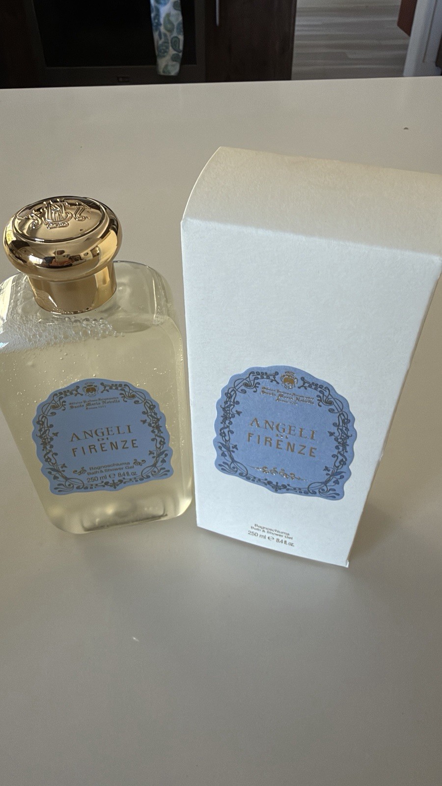 Santa Maria Novella Angeli di Firenze Bath Shower Gel 250ml NEW BOX