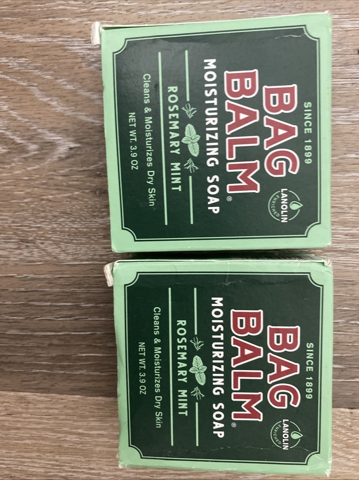 Bag Balm Soap Rosemary Mint 3.90 oz ( 2 bars ) PHARMACY FRESH /