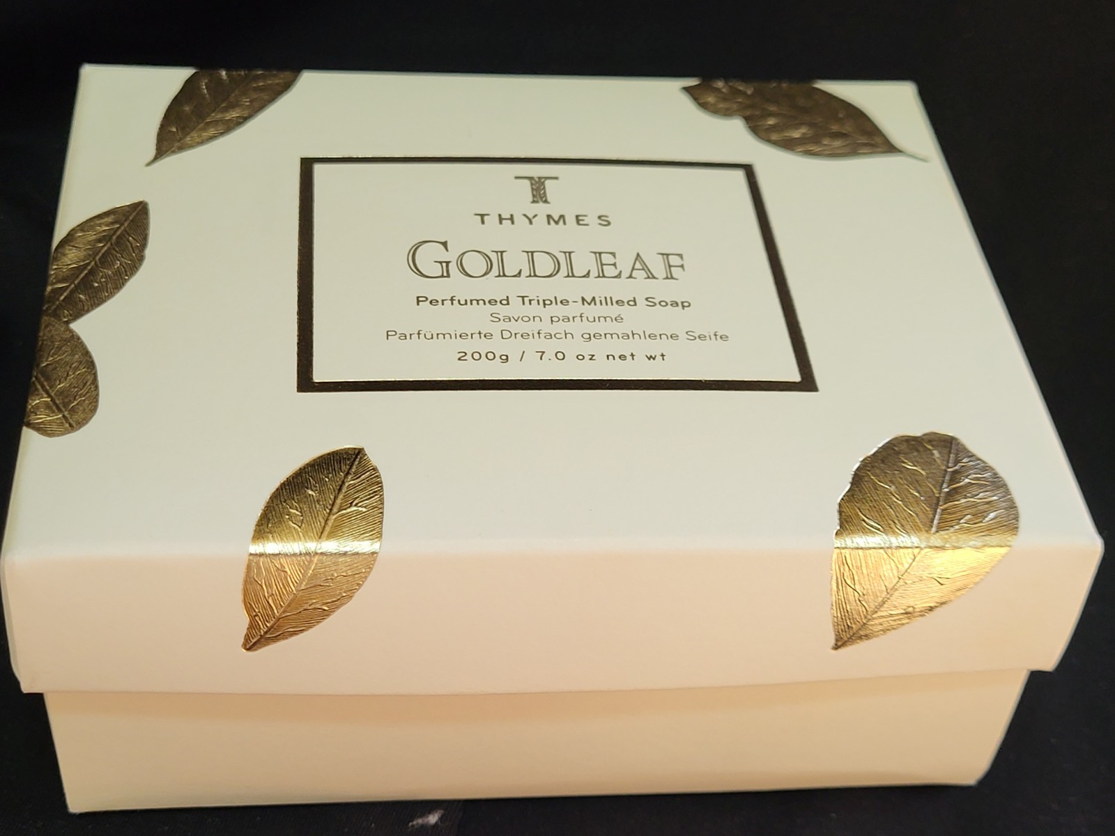 THYMES Goldleaf Perfumed Bar Soap – 7 oz. 200g