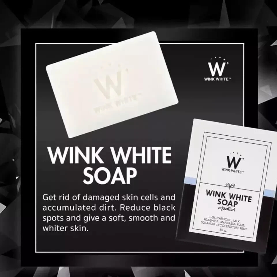 Gluta Wink White Soap Skin Whitening Brightening