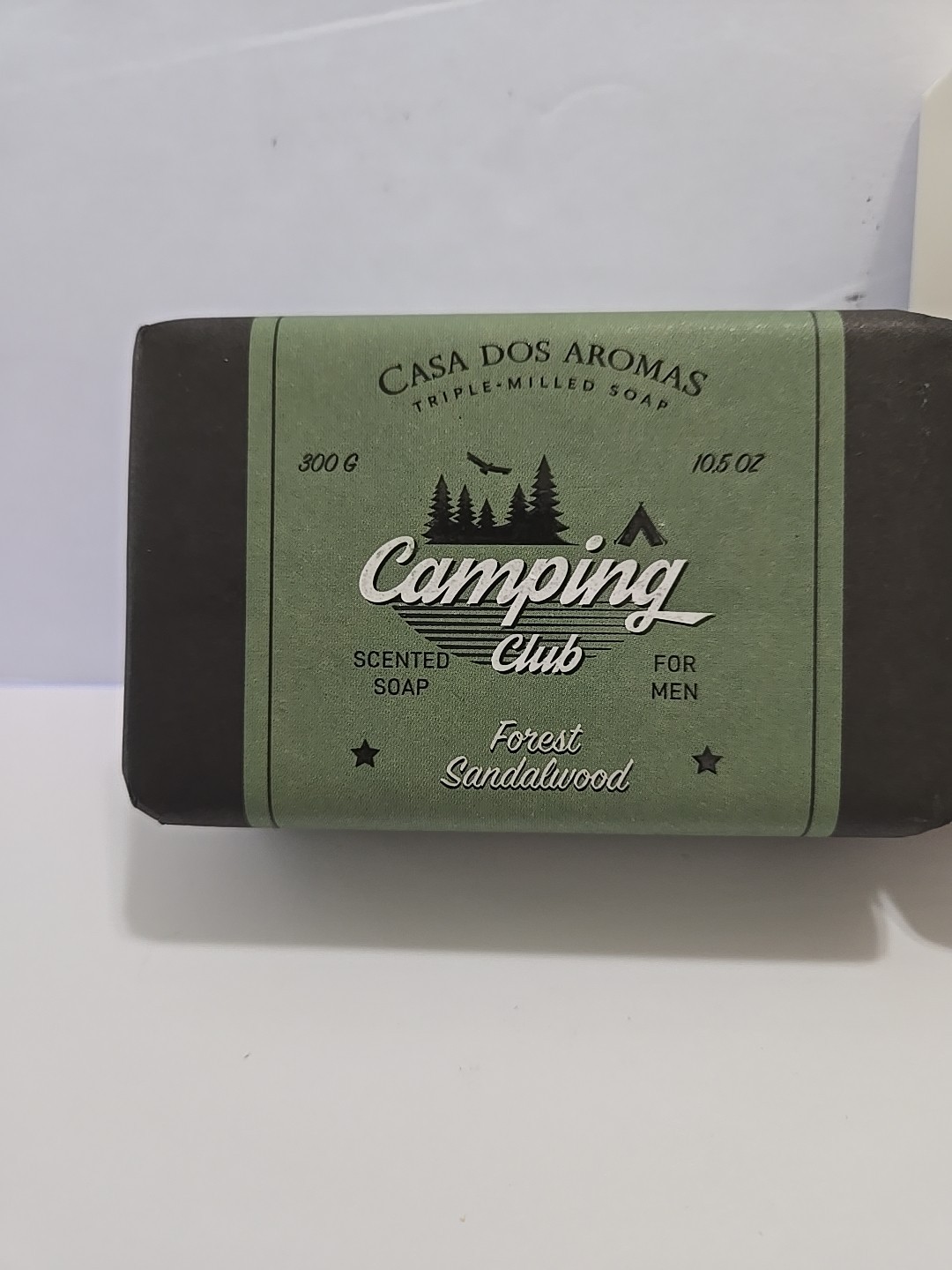 Casa Dos Aromas Oakwood/Forest SandalWood Scented Triple Milled Soap Men 10.5oz