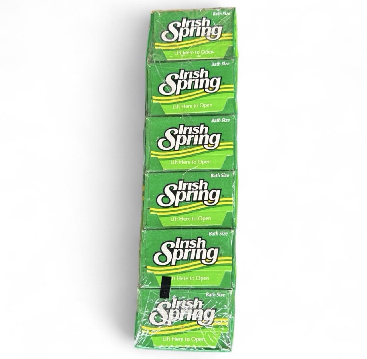 Vintage Irish Spring Soap 12 Bar Super Pack Discontinued 1995 Original Sealed
