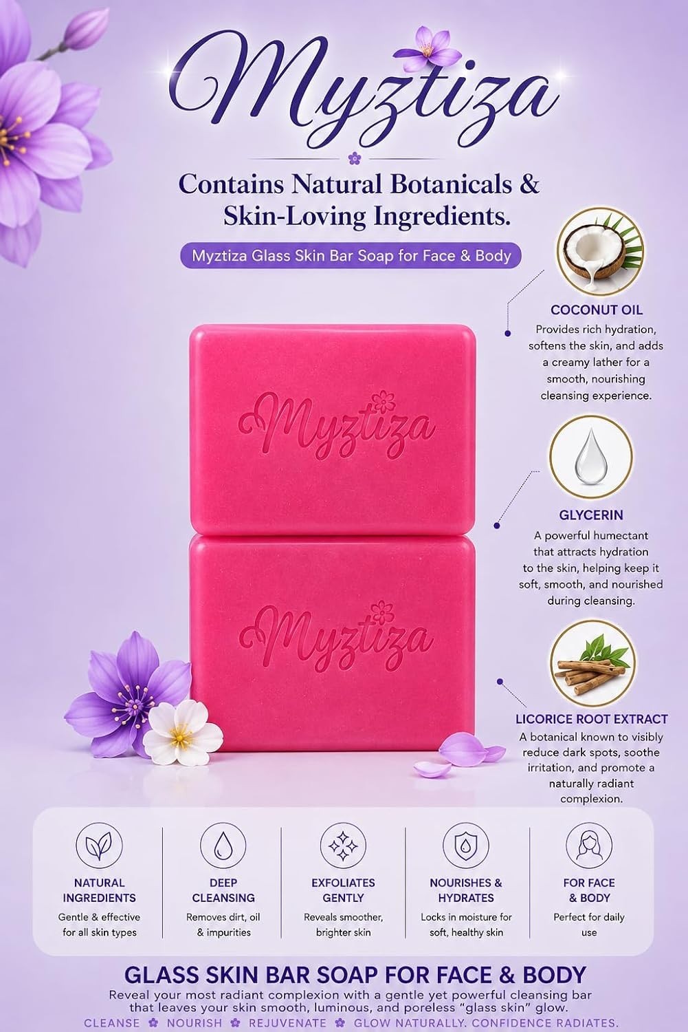 Myztiza Glass Skin Face Set