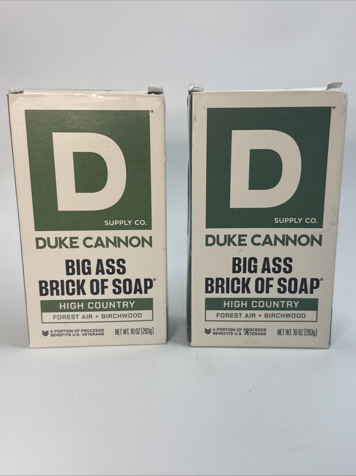 2x- Duke Cannon High Country A$$ Brick of Soap, 10oz EA – BRAND NEW