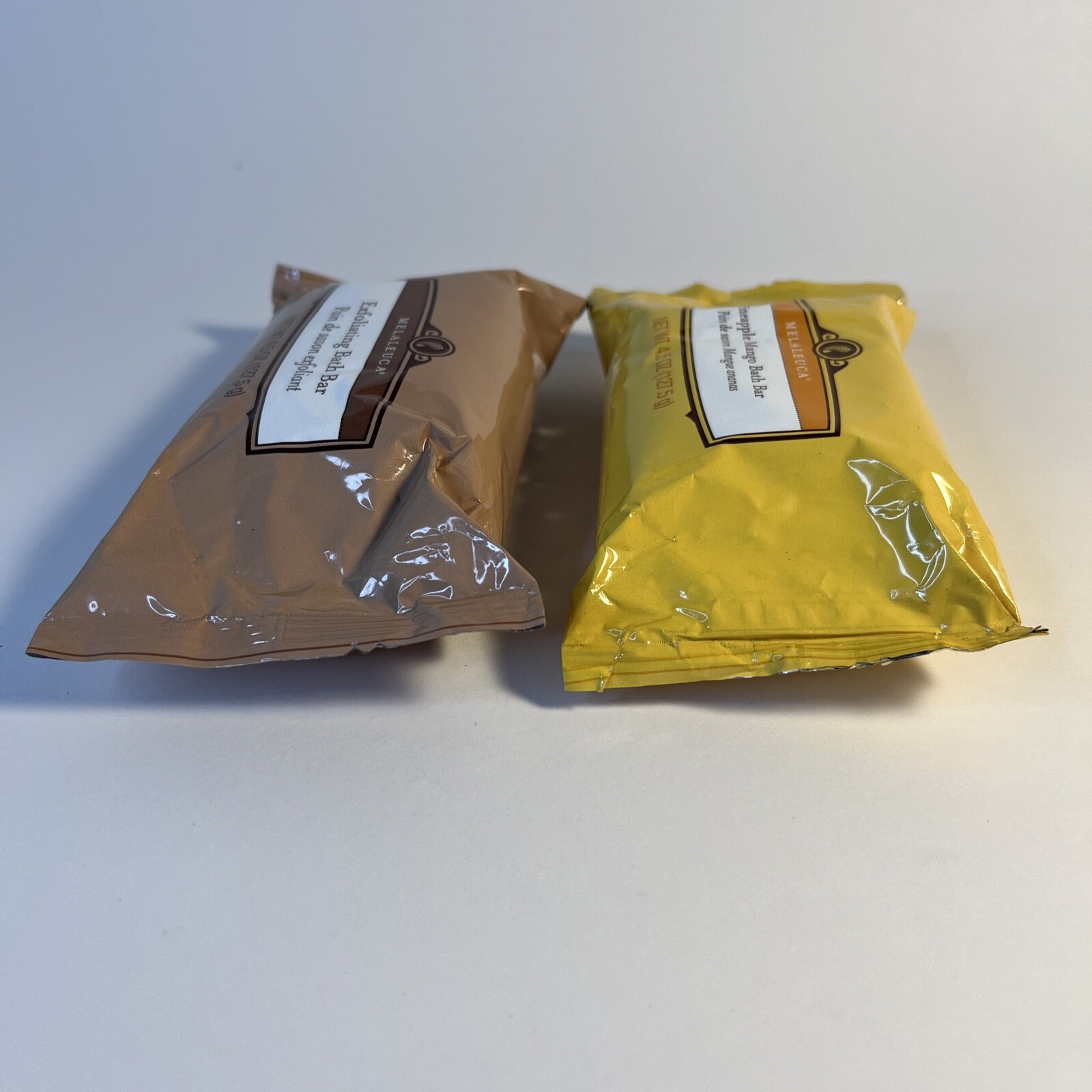 Melaleuca Bath Bars 4.5 oz, Set Of 2, Sealed, Pineapple Mango And Exfoliating