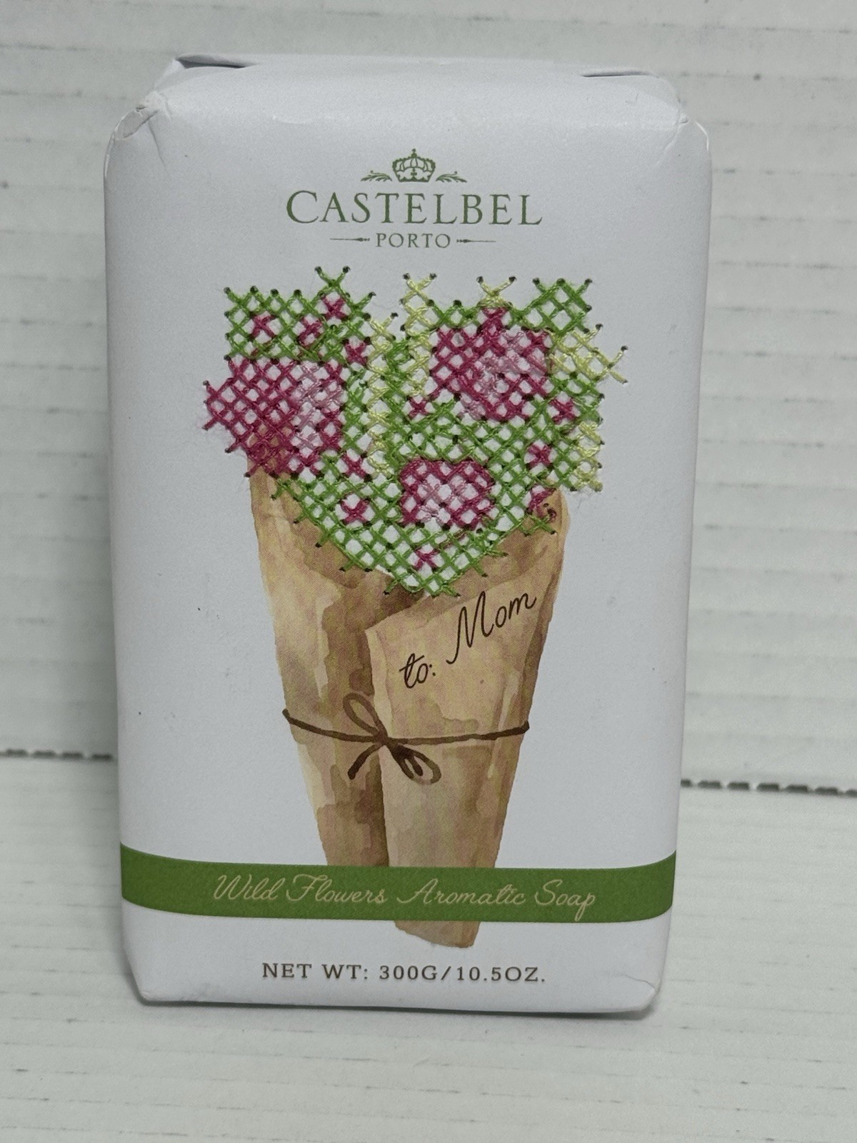 Castelbel Porto Wild Flower Aromatic Soap Bar 10.5 oz Made In Portugal