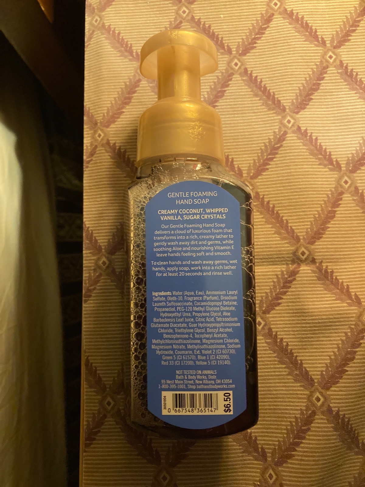 1 Bath & Body Works Frosted Coconut Snowball Gentle Clean Foaming Hand Soap Wash