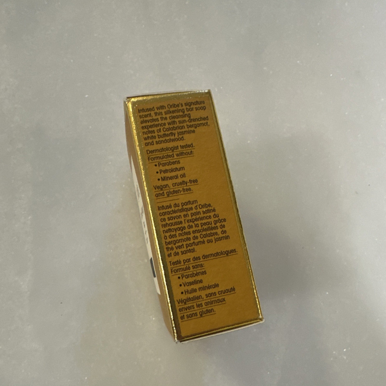 Oribe Côte d’Azur Bar Soap Bergamot Jasmine Sandalwood Scent 1 oz Body Hands