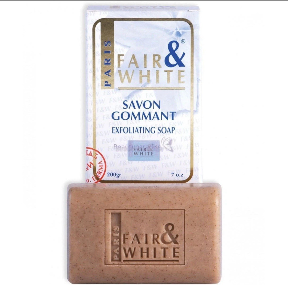 Fair and White Exfoliating Lightening Skin Soap – 7oz FREE SHIPPING!!