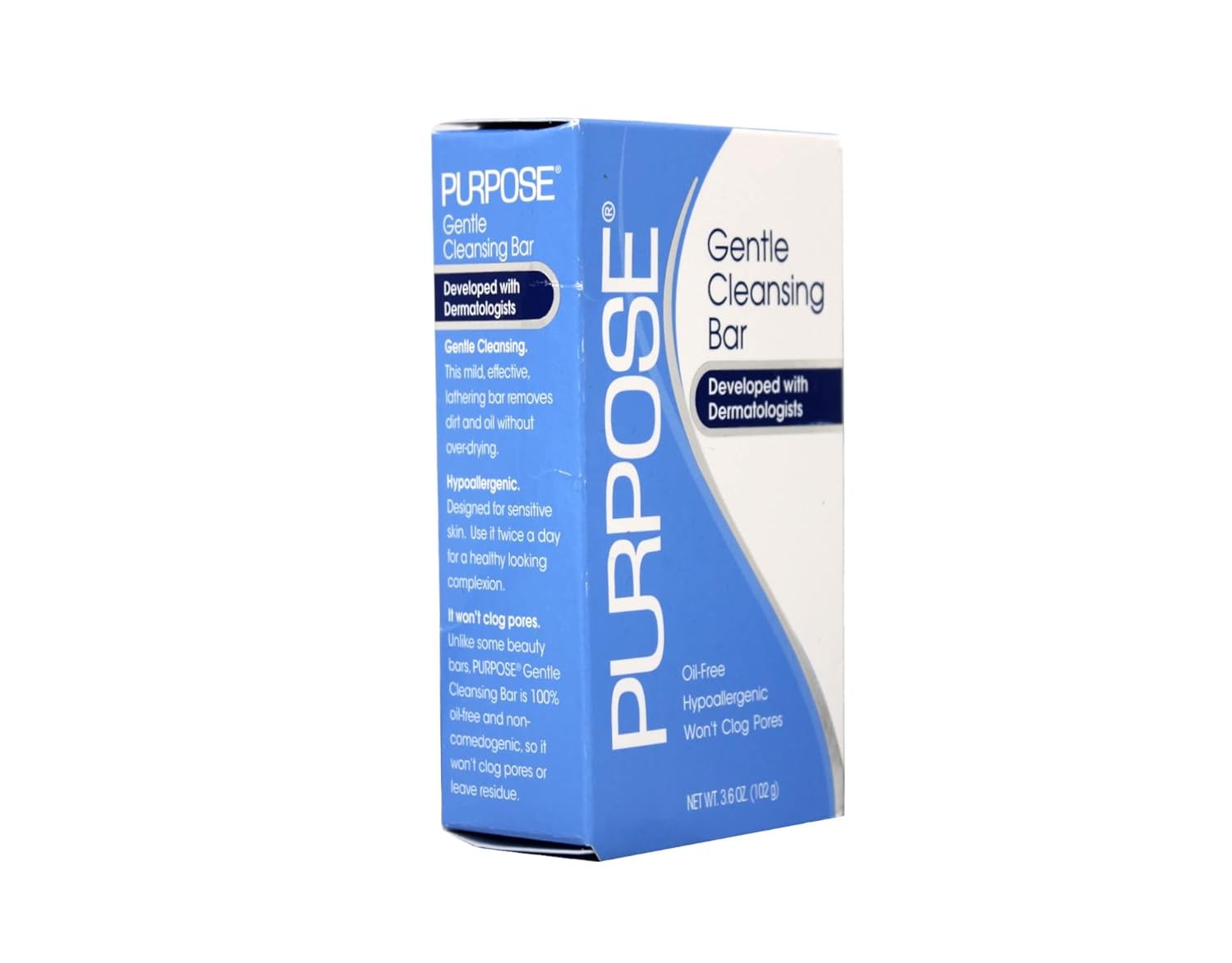 Purpose Gentle Cleansing Bar, Gentle As Water, All Skin Types, For Sensitive
