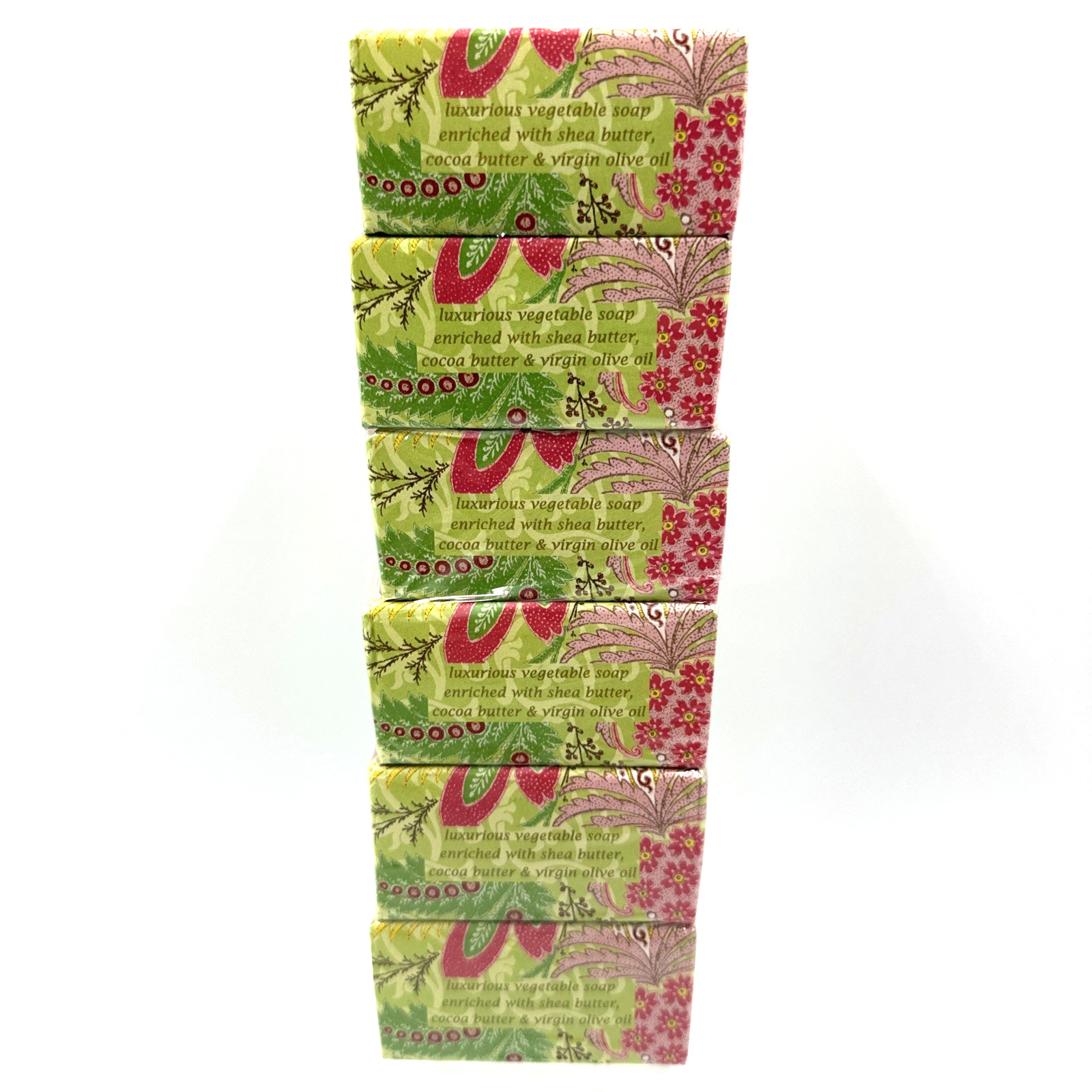 Greenwich Bay Passion Flower And Olive Oil Butte Soap Lot Of 6 Bars/6.35oz Each