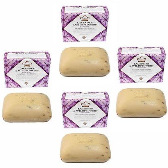 4 Pack – Nubian Heritage (Wholesale) 4 Pack – Lavender & Wildflower Soap .05 oz