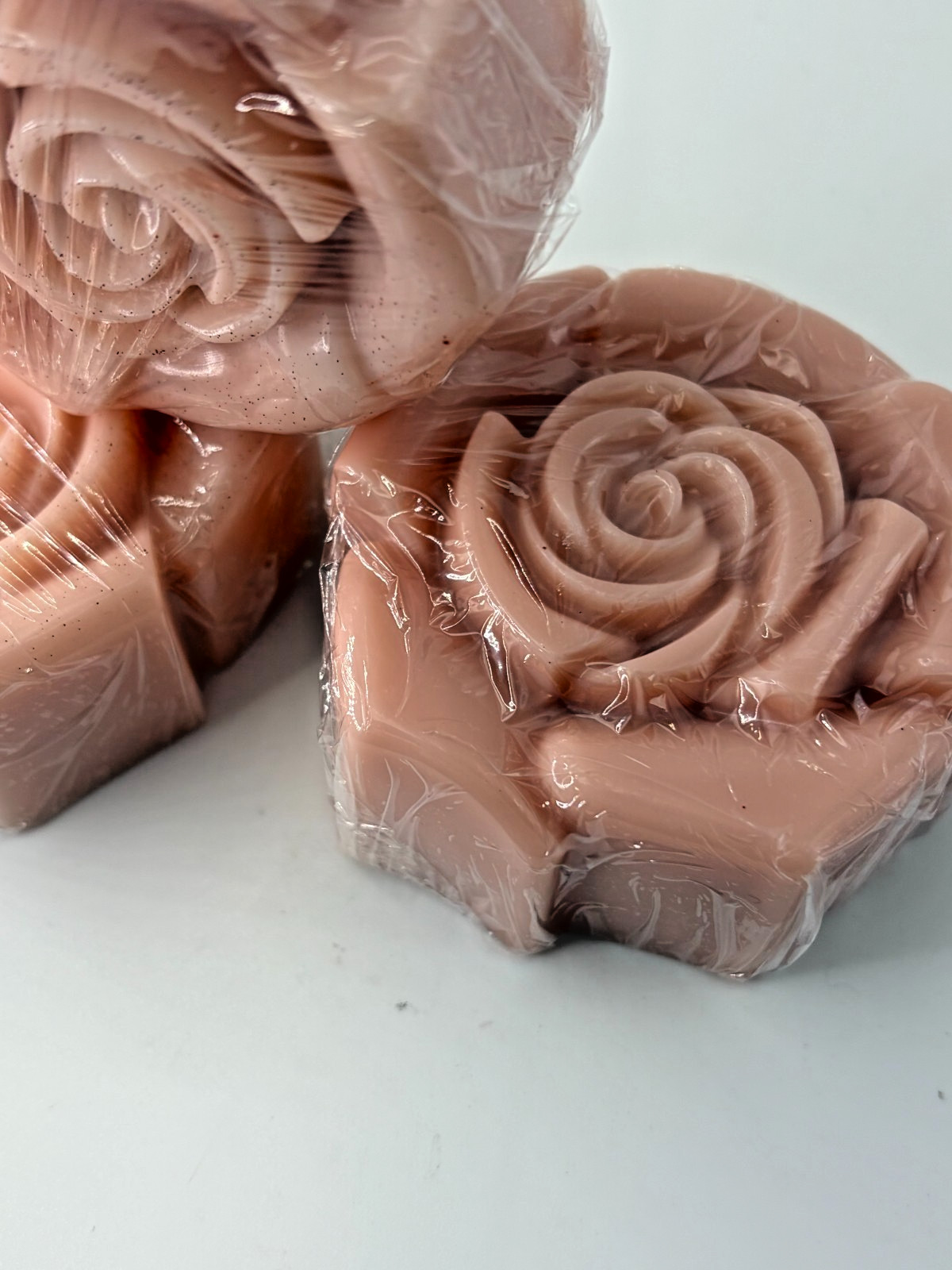 Organic, handmade Geranium Goat’s Milk Soap by Black Cat Soap Studio