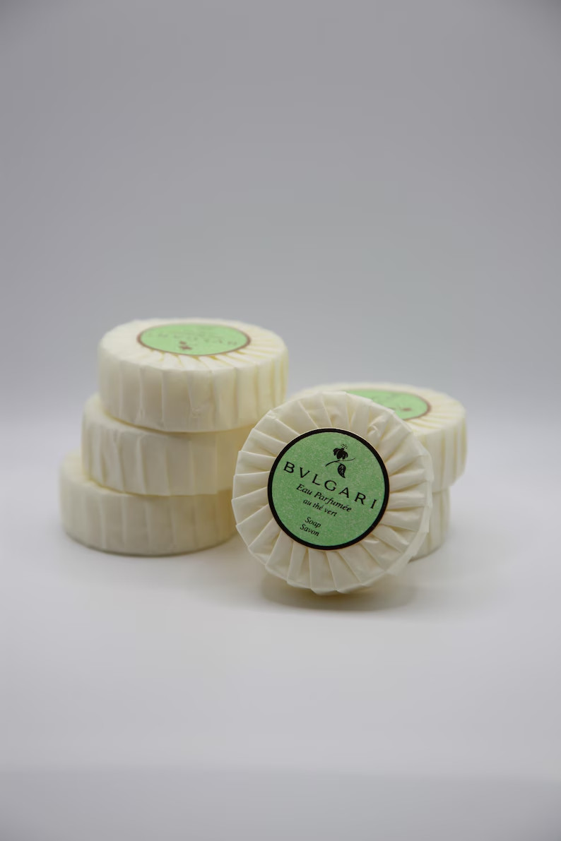 BVLGARI au thé Vert ( Green Tea ) Soap – 1.7oz / 50g Pack Of 3 NEW