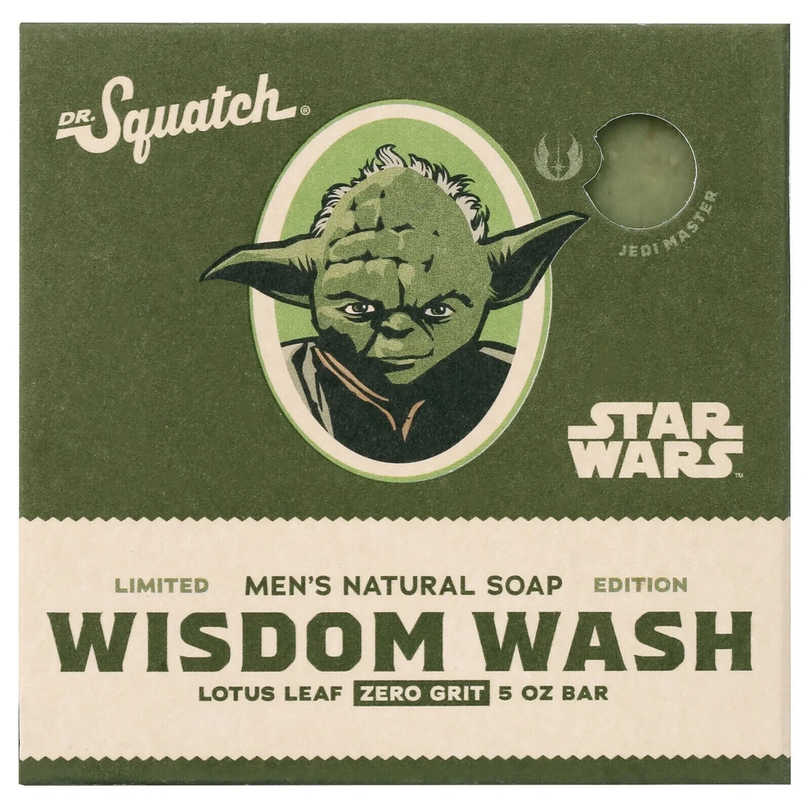 Dr. Squatch: Bar Soap, Wisdom Wash (Star Wars) Exclusive