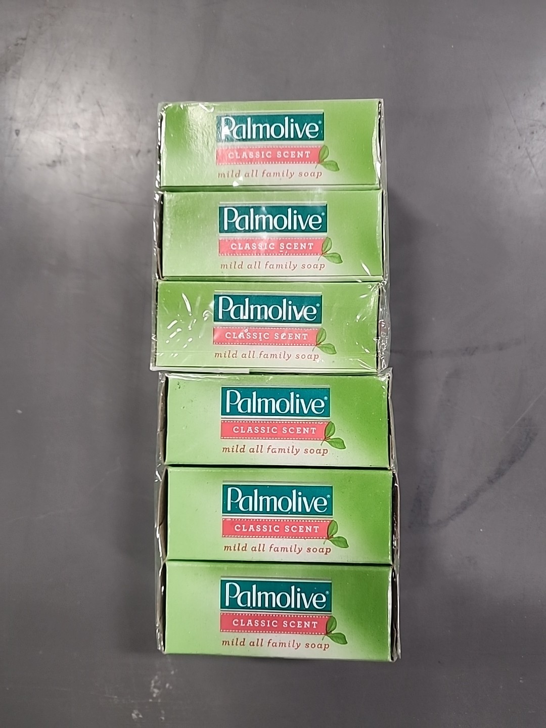 LOT OF 6 Palmolive Mild Soap Classic Scent 3.2oz each Bars of Soap W Tallowate