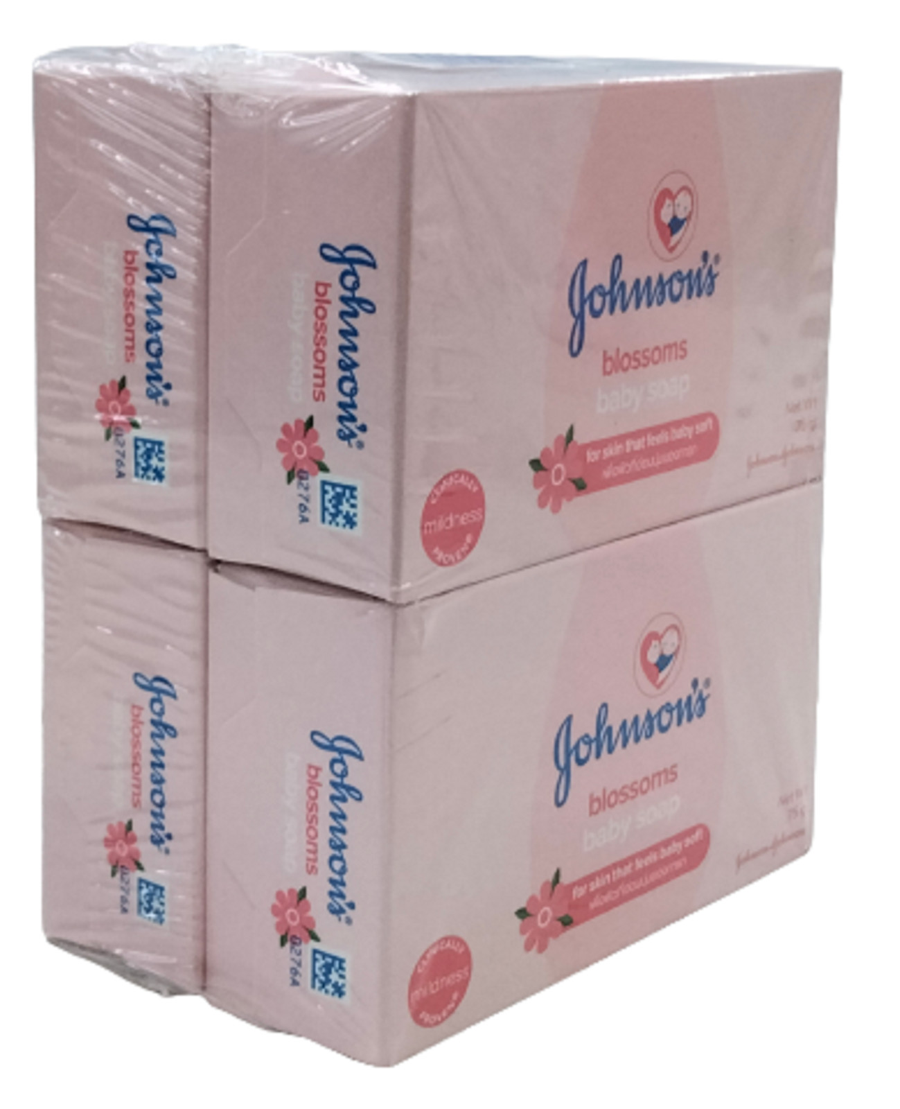 johnson blossom baby soap 75g*4 for skin that feels baby soft gentle moisturizer